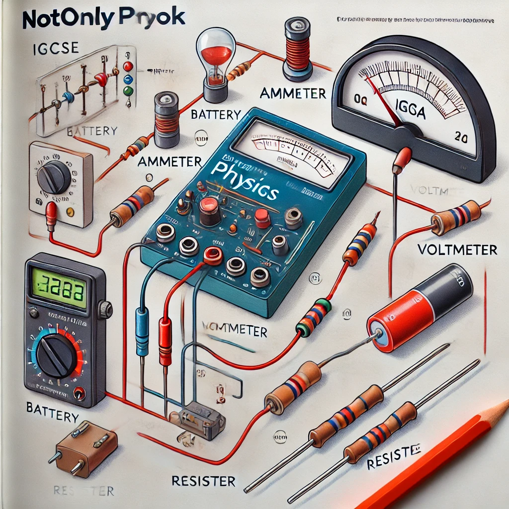 A DETAILED DIAGRAM FOR IGCSE PHYSICS SHOWING HOW T