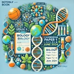 BIOLOGY CORE CAMBRIDGE PAPER 1+3+6 JUNE 2024 COMBINED EXCITING