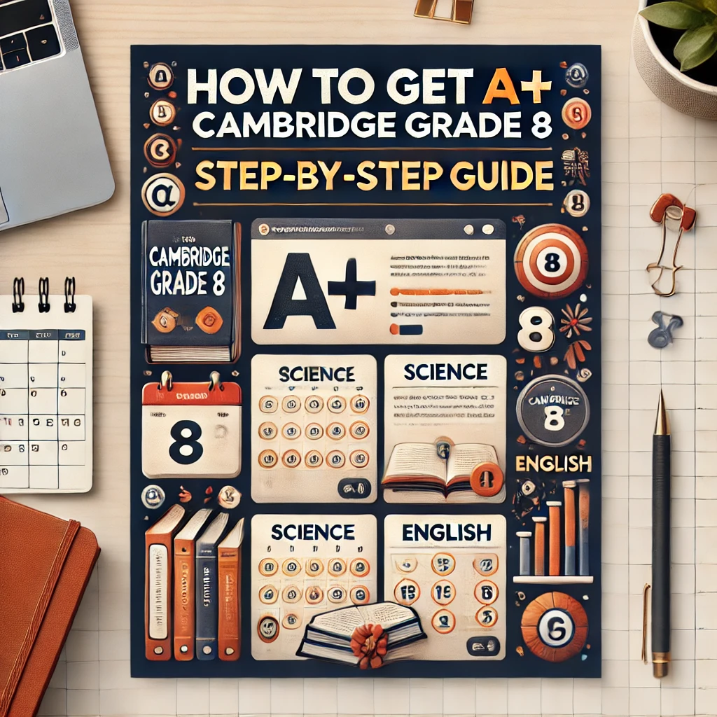 HOW TO PASS CAMBRIDGE GRADE 8 WITH AN A+: A STEP-BY-STEP GUIDE FOR STUDENTS AND PARENTS