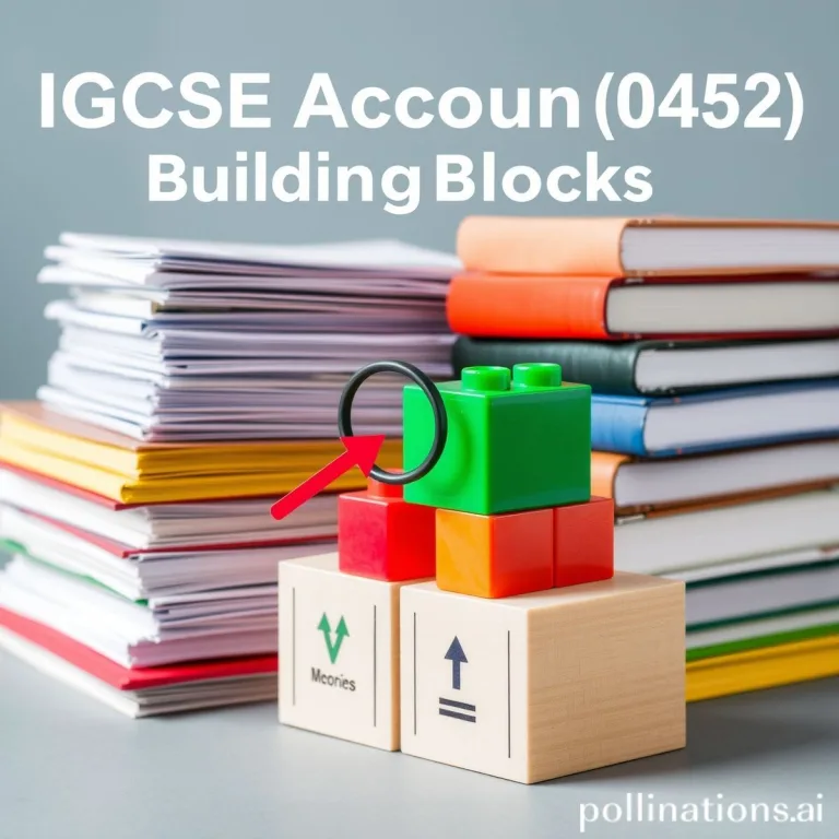 Igcse accounting 0452 building blocks of knowledge concept visual stacks of accounting docume 768x768